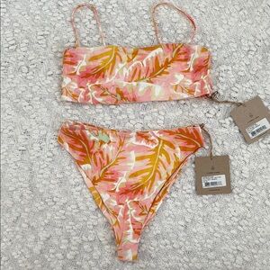 Stone Fox - NWT Bliss Top and Sumatra Bottom in Hot Tropix